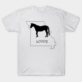 MIssouri Horse Lover Gift T-Shirt